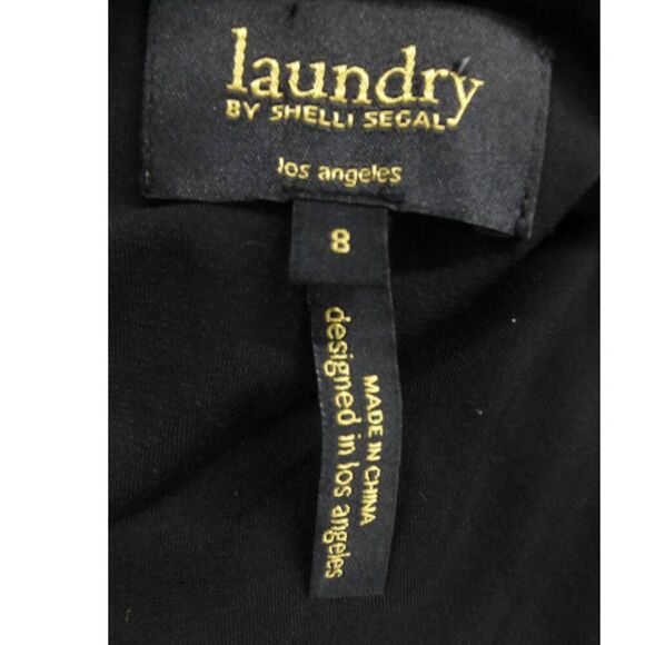 Laundry by Shelli Segal Ruffle and Belted Floral Dress (Stain at Skirt, No Rtns) - Picture 4 of 16